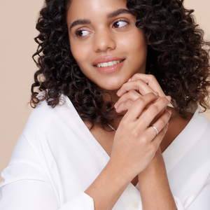 Enfolded Stars ,18K,14K,鑽戒,墜子,對戒,鑽石- ADORA珠寶