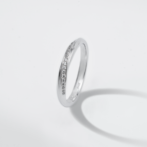 Enfolded Stars ,18K,14K,鑽戒,墜子,對戒,鑽石- ADORA珠寶