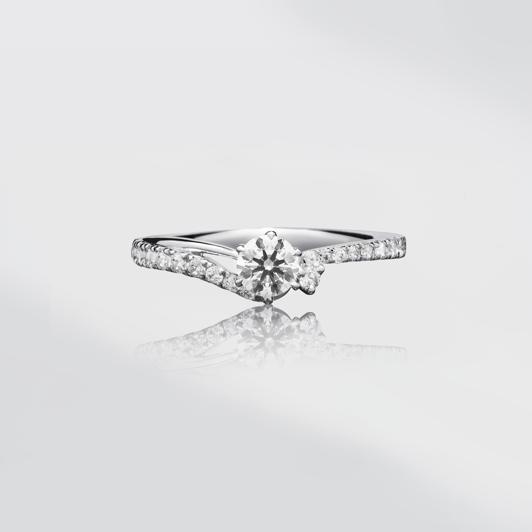 Orbital Dance ,18K,14K,鑽戒,墜子,對戒,鑽石- ADORA珠寶