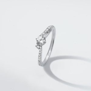 Orbital Dance ,18K,14K,鑽戒,墜子,對戒,鑽石- ADORA珠寶