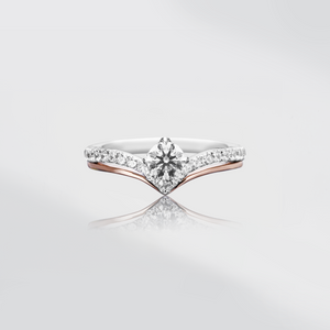 Crowned in Love ,18K,14K,鑽戒,墜子,對戒,鑽石- ADORA珠寶