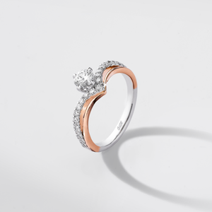 Crowned in Love ,18K,14K,鑽戒,墜子,對戒,鑽石- ADORA珠寶