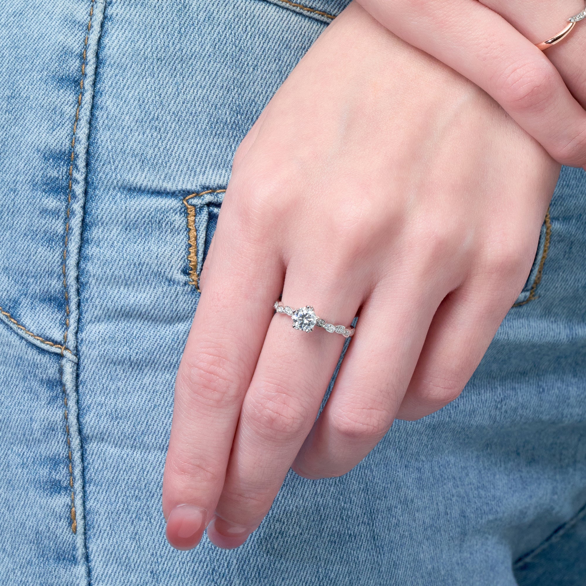 AZW041 ,18K,14K,鑽戒,墜子,對戒,鑽石- ADORA珠寶