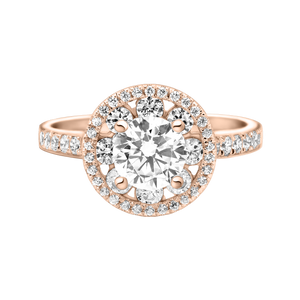 【訂製】鑽戒戒台/0.30CT/0.50CT/AW749 ,18K,14K,鑽戒,墜子,對戒,鑽石- ADORA珠寶