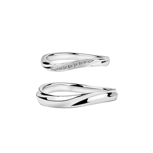 【訂製】Ebb & Flow / 對戒 | ADORA珠寶