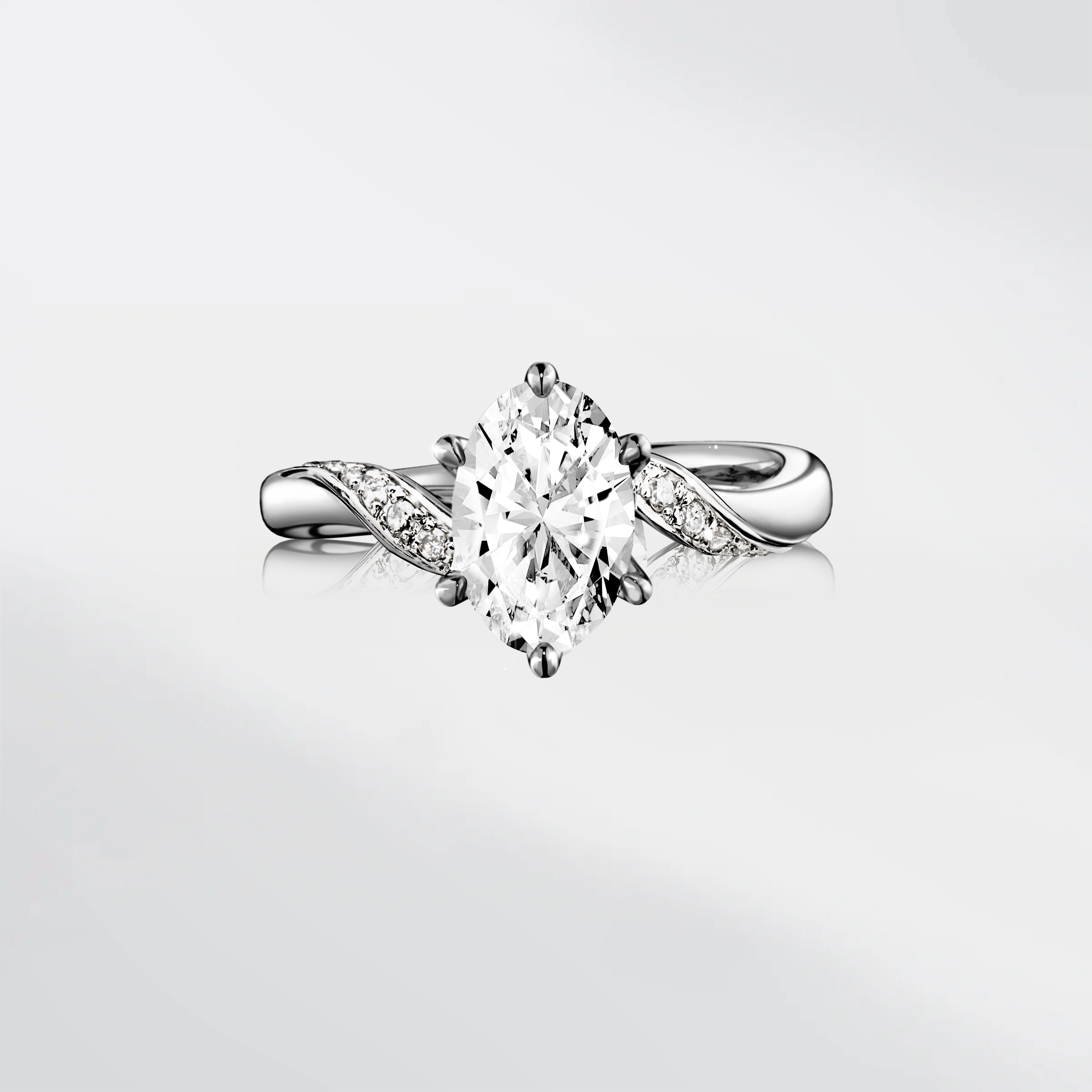 AZF001-O ,18K,14K,鑽戒,墜子,對戒,鑽石- ADORA珠寶