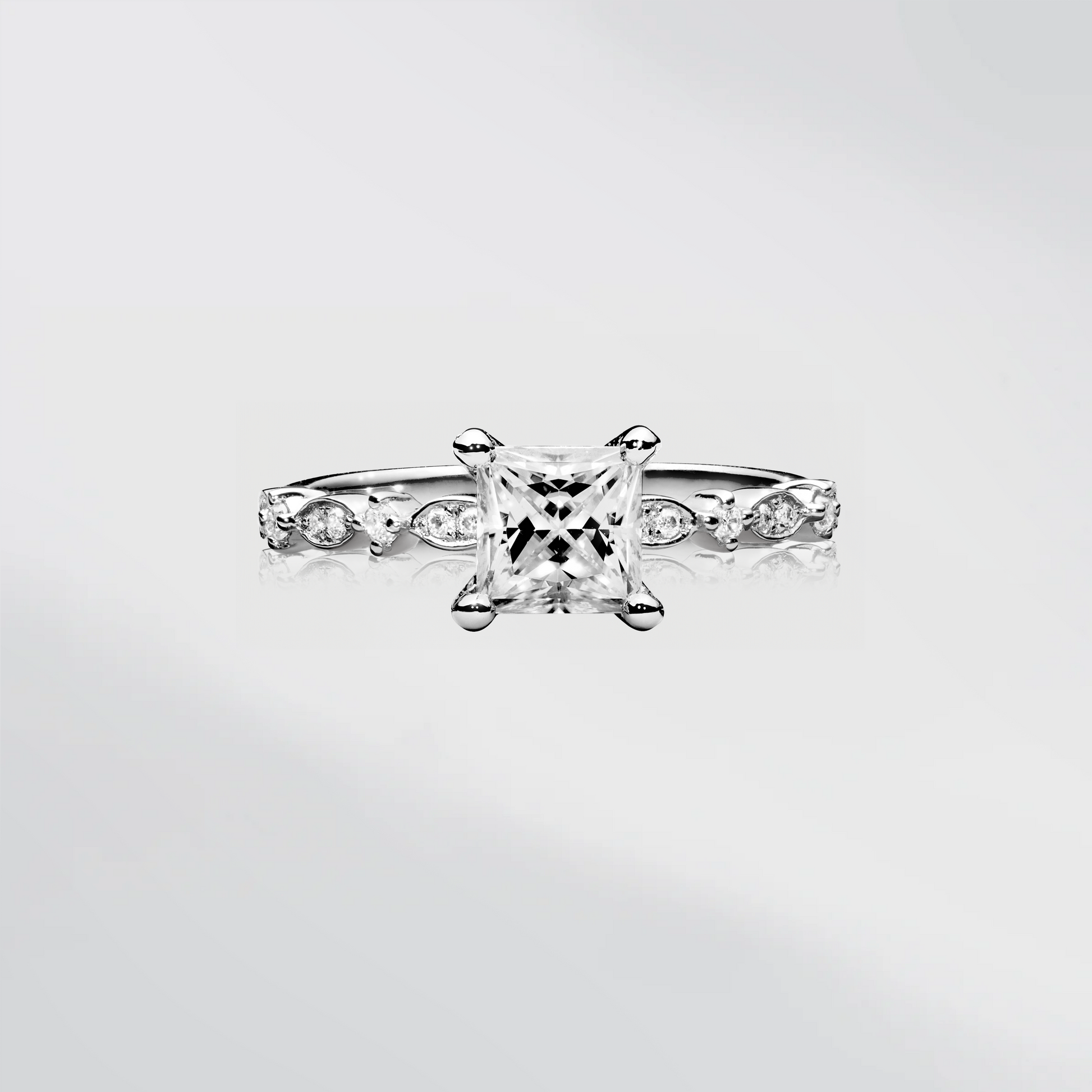 AZF006-PR ,18K,14K,鑽戒,墜子,對戒,鑽石- ADORA珠寶