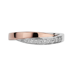 【訂製】Lovers' Knot / 對戒 ,18K,14K,鑽戒,墜子,對戒,鑽石- ADORA珠寶