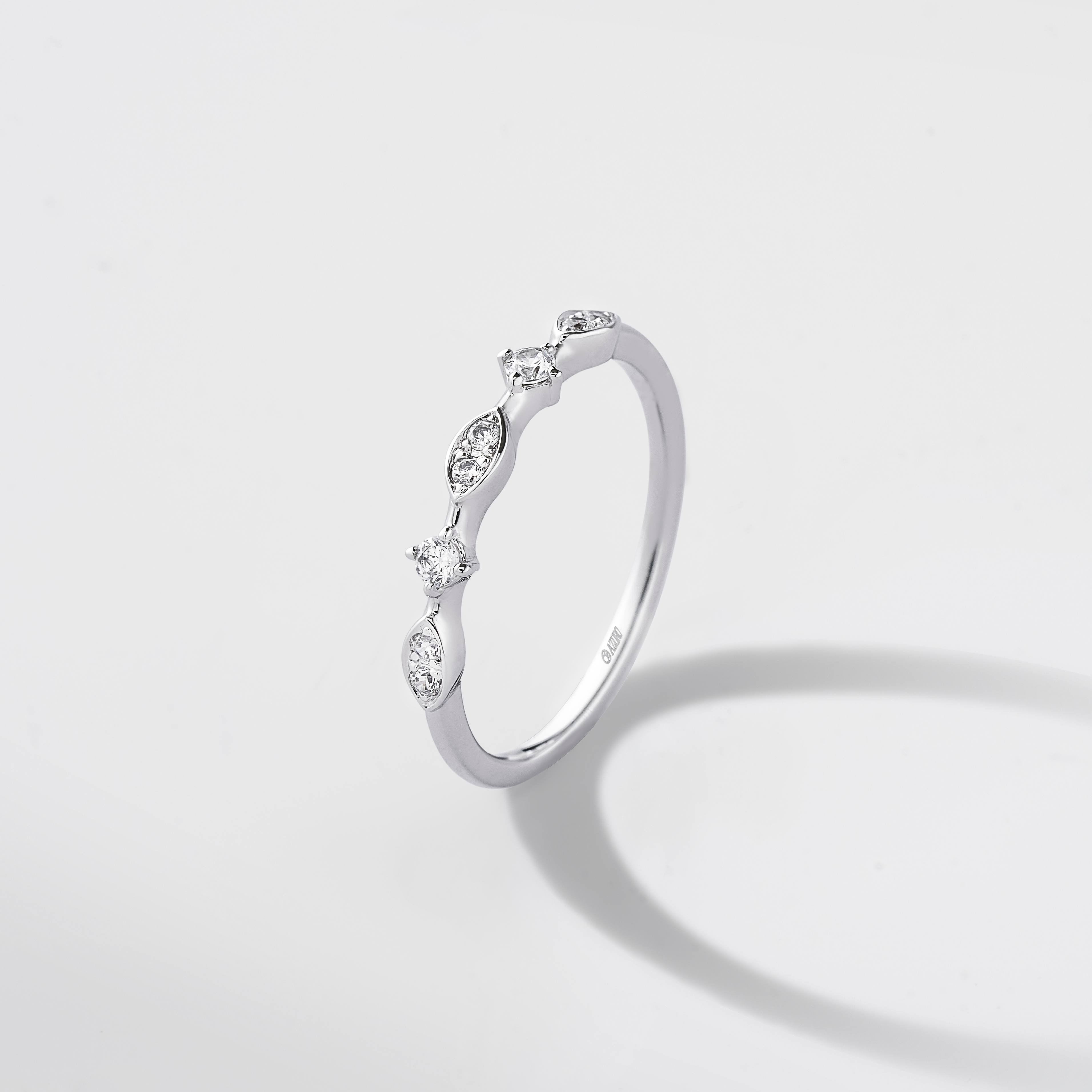 Laurel Eternity ,18K,14K,鑽戒,墜子,對戒,鑽石- ADORA珠寶