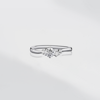 Twirling Symphony ,18K,14K,鑽戒,墜子,對戒,鑽石- ADORA珠寶