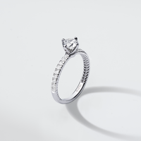 Starry Promise 0.5ct ,18K,14K,鑽戒,墜子,對戒,鑽石- ADORA珠寶