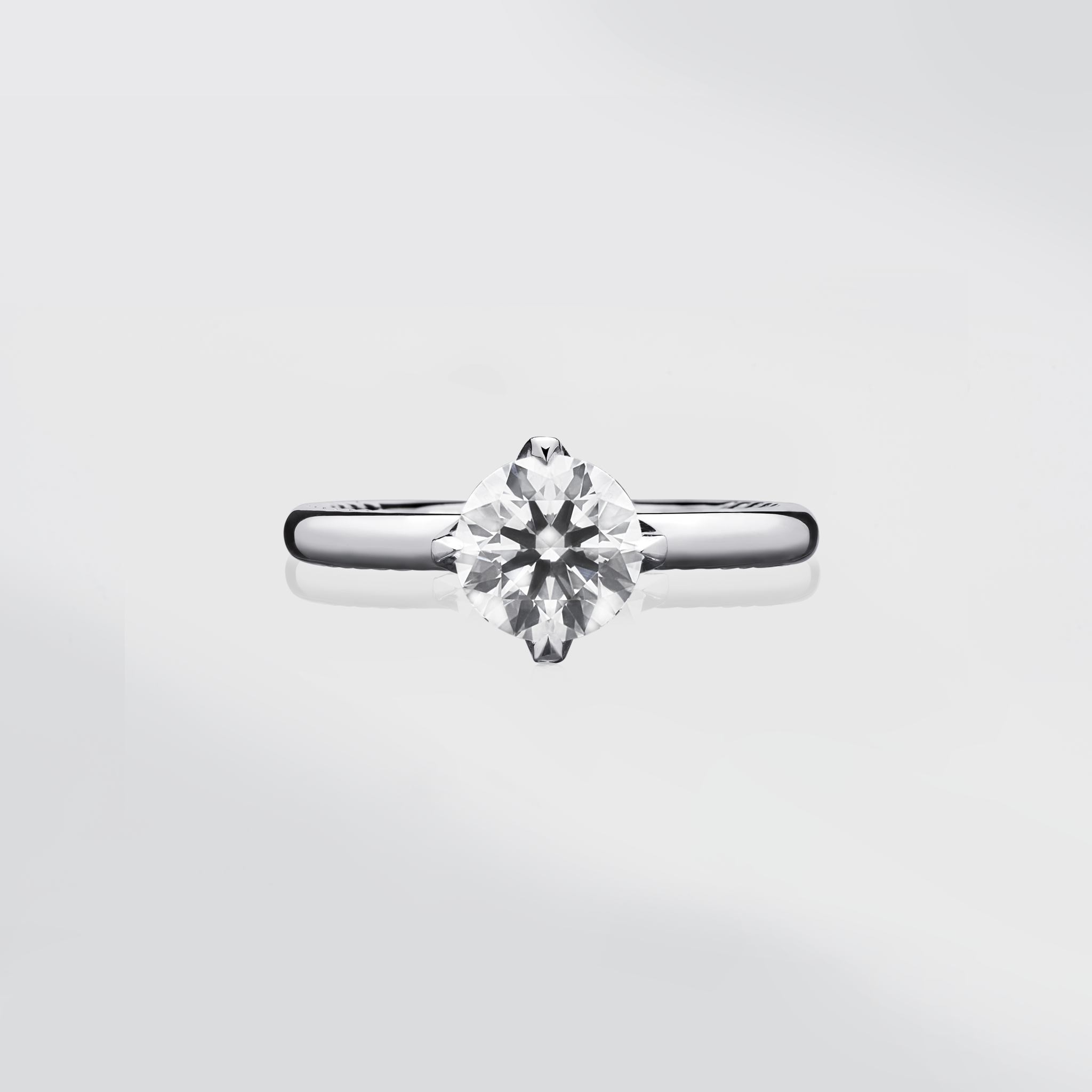 Laurel Reflection 1.0ct ,18K,14K,鑽戒,墜子,對戒,鑽石- ADORA珠寶