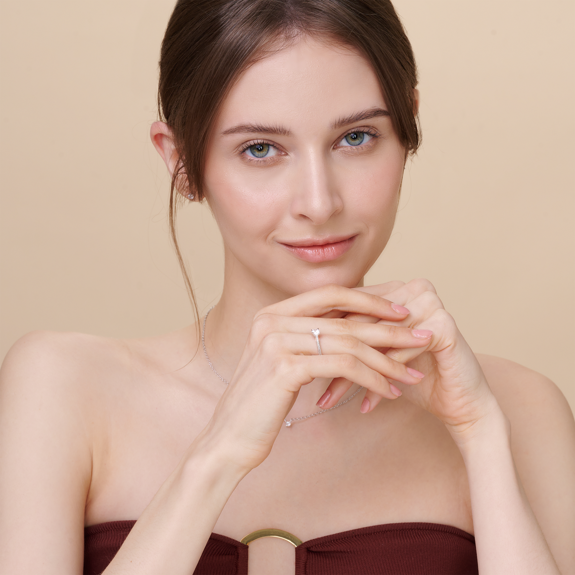 Laurel Bliss 1.0ct ,18K,14K,鑽戒,墜子,對戒,鑽石- ADORA珠寶