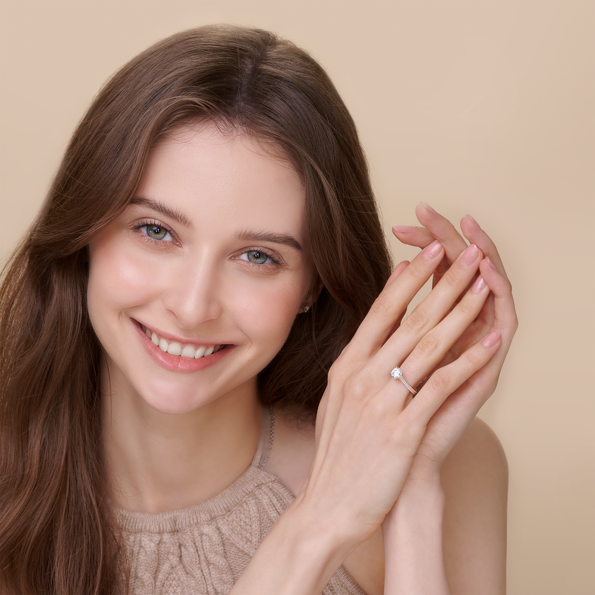 Laurel Bliss 1.0ct ,18K,14K,鑽戒,墜子,對戒,鑽石- ADORA珠寶