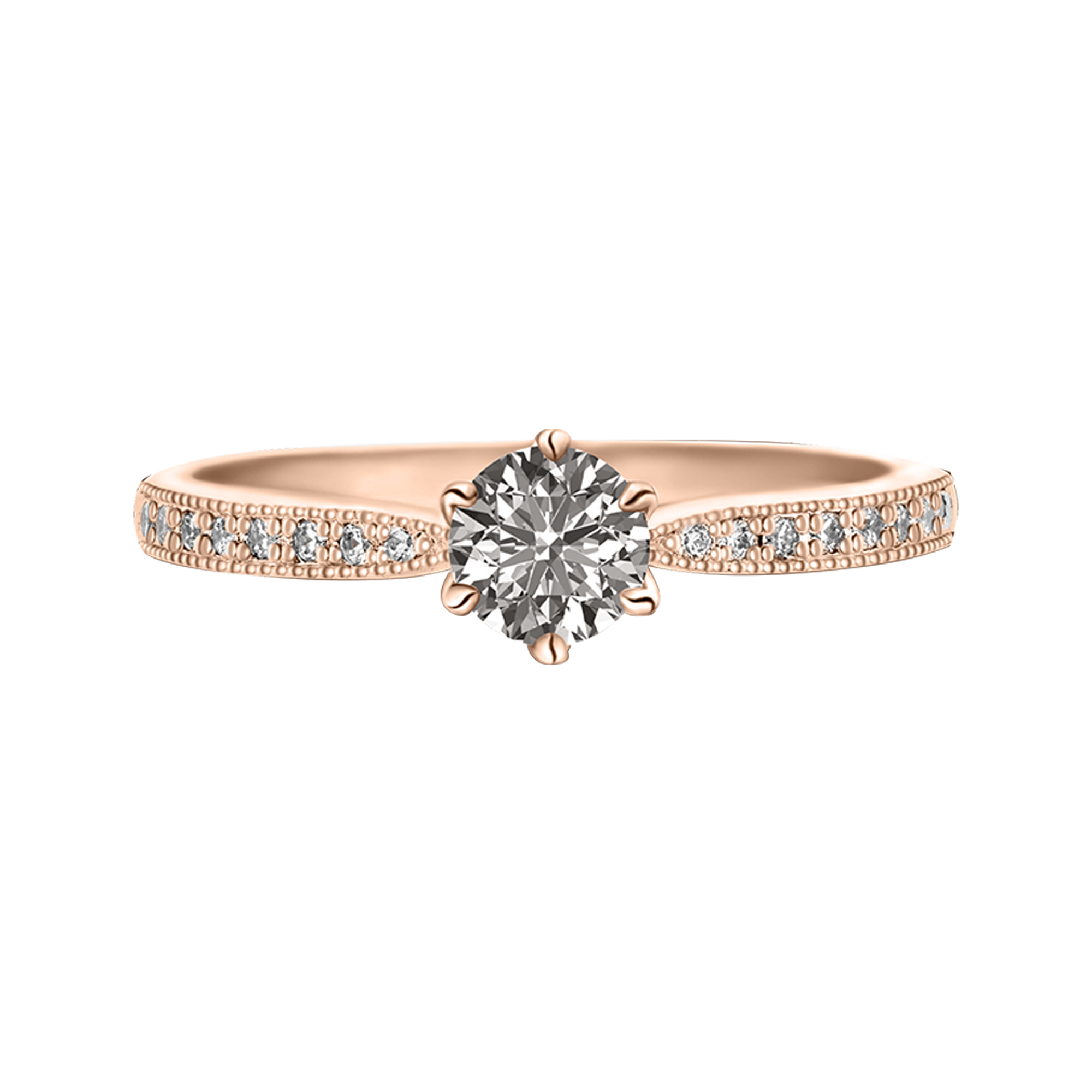 【訂製】鑽戒戒台/0.30CT/0.50CT/AW672 ,18K,14K,鑽戒,墜子,對戒,鑽石- ADORA珠寶
