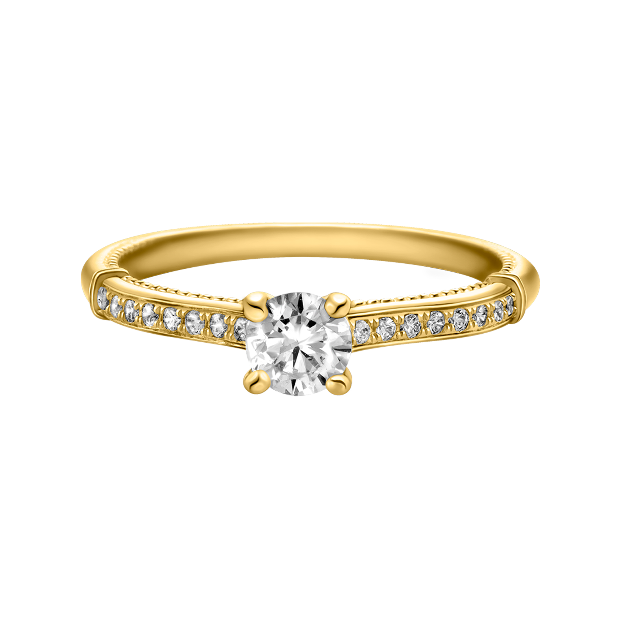 【訂製】鑽戒戒台/0.30CT/0.50CT/AW763 ,18K,14K,鑽戒,墜子,對戒,鑽石- ADORA珠寶