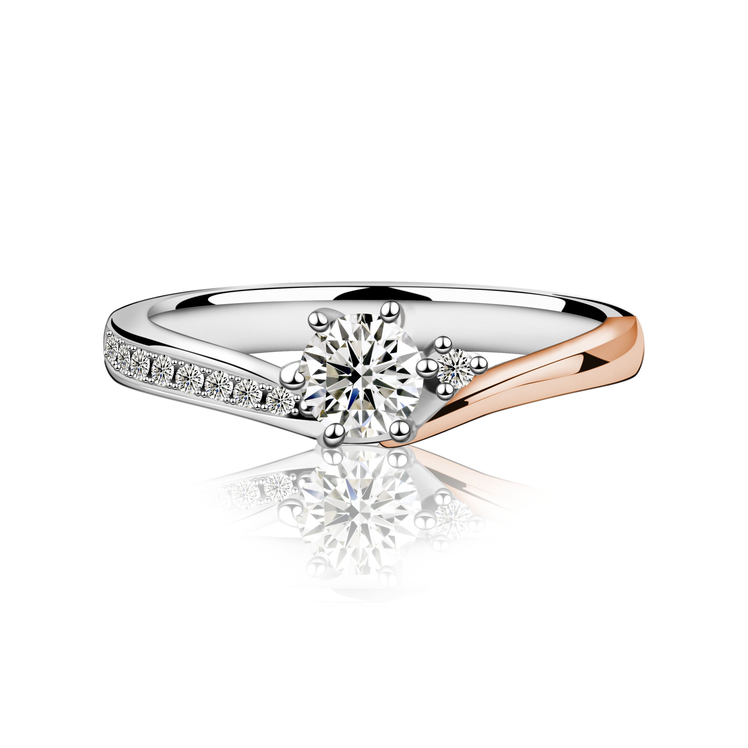 【訂製】Amaterasu / 0.30CT ,18K,14K,鑽戒,墜子,對戒,鑽石- ADORA珠寶